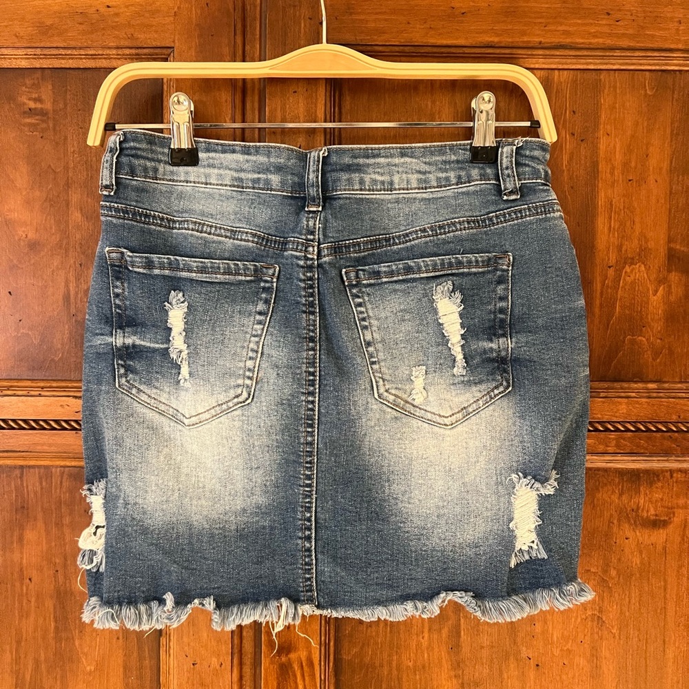 Wax Jeans Los Angeles Denim Skirt | Size M | Like New - Picture 7 of 15
